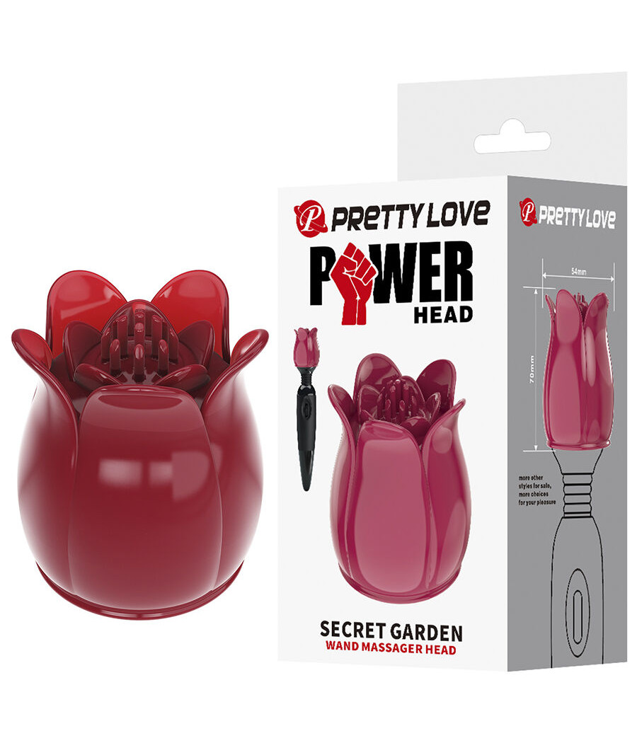 PRETTY LOVE - SECRET GARDEN PINK MASSAGE HEAD