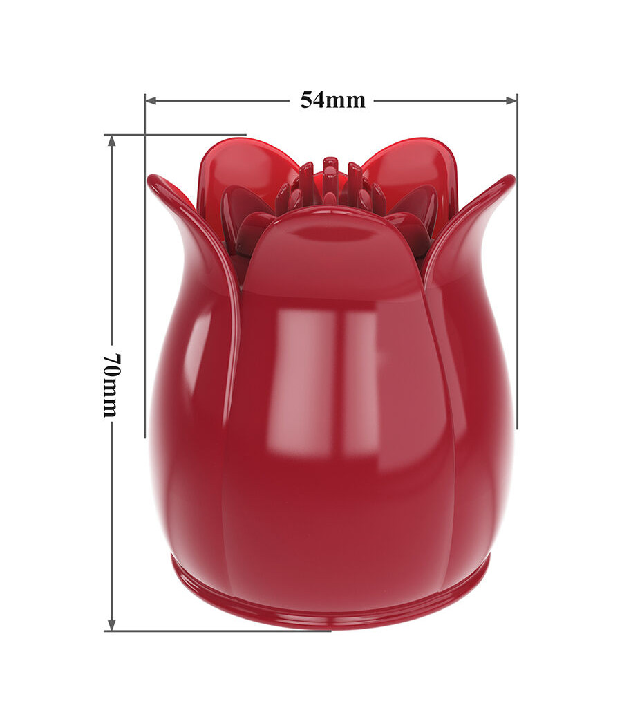 PRETTY LOVE - SECRET GARDEN CABEZAL MASAJEADOR ROSA