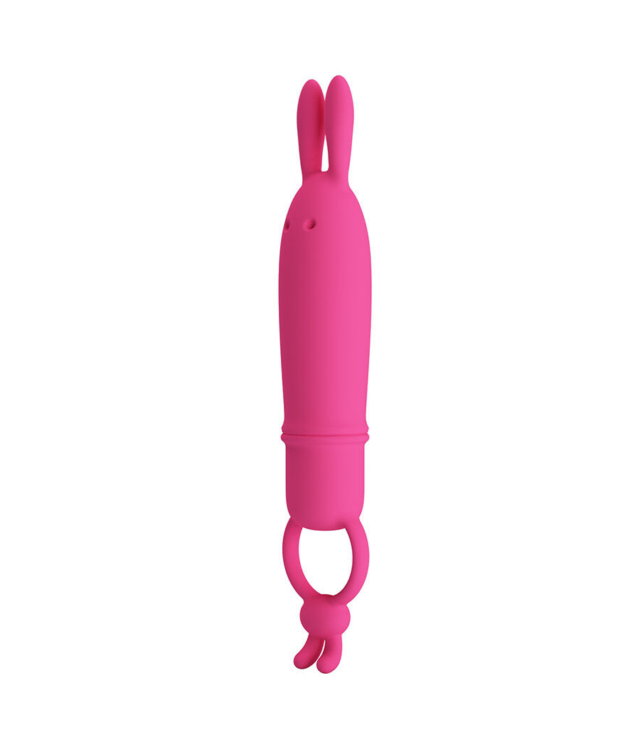 PRETTY LOVE - DELIA VIBRADOR RABBIT CON ANILLO DE SUJECIÓN