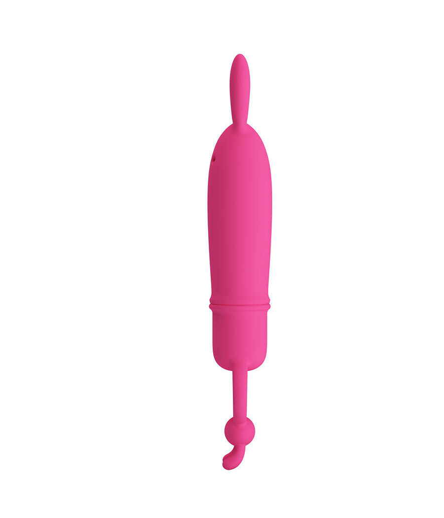 PRETTY LOVE - DELIA VIBRADOR RABBIT CON ANILLO DE SUJECIÓN