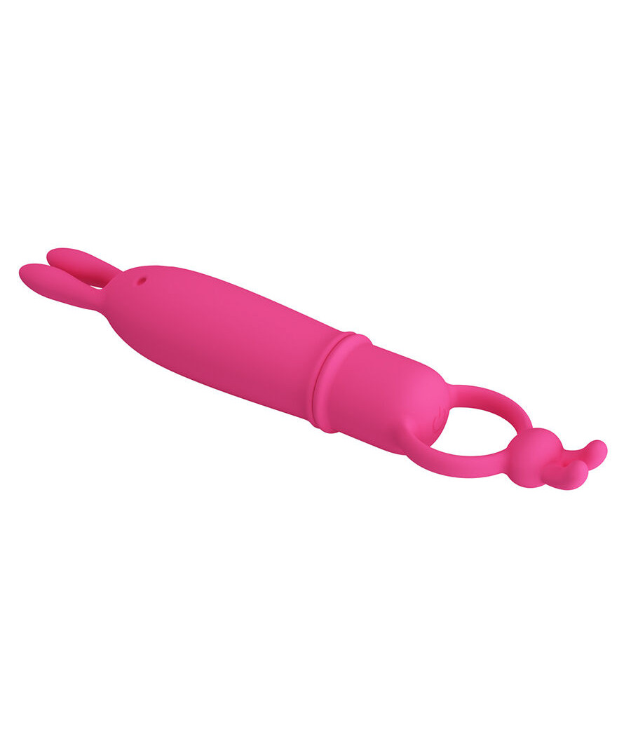 PRETTY LOVE - DELIA VIBRADOR RABBIT CON ANILLO DE SUJECIÓN