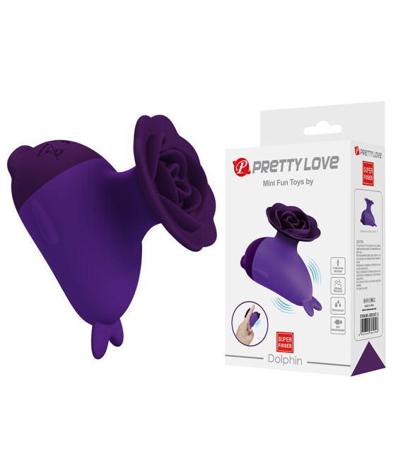 PRETTY LOVE - DOLPHIN MINI VIBRATOR MIT CLIP