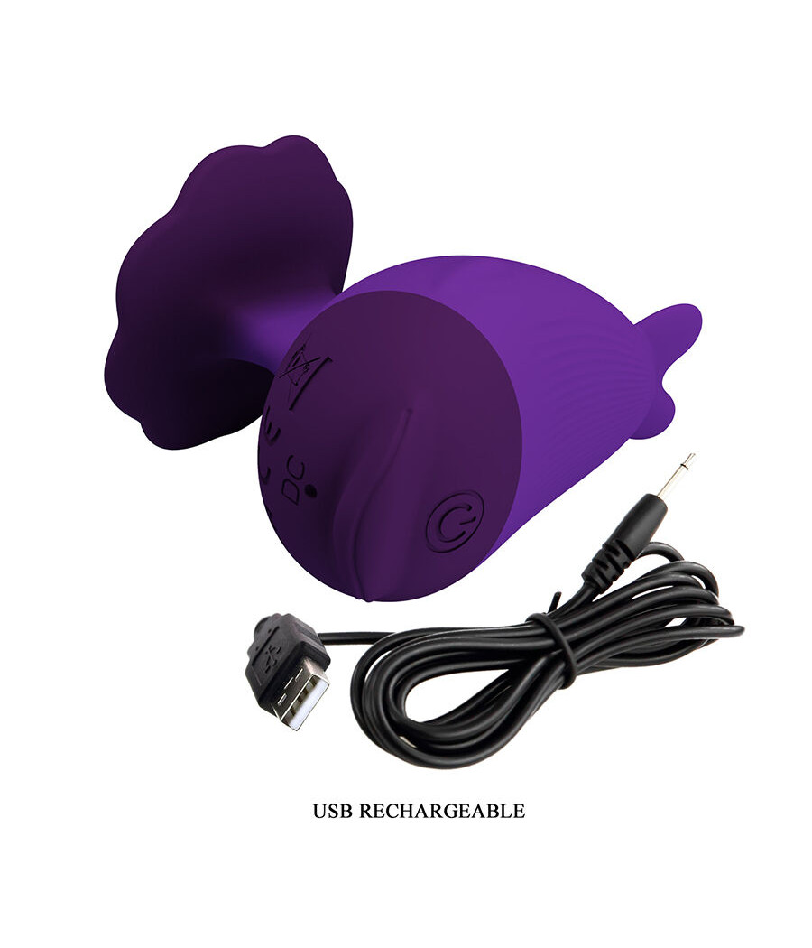 PRETTY LOVE - DOLPHIN MINI VIBRADOR CON SUJECIÓN