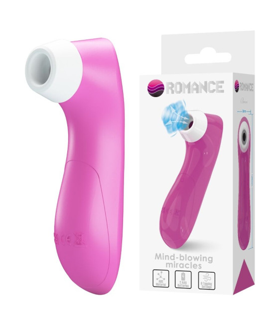 ROMANCE - DISPOSITIVO DI ASPIRAZIONE CLITORIDEA CON TECNOLOGIA A PULSAZIONE ROSA