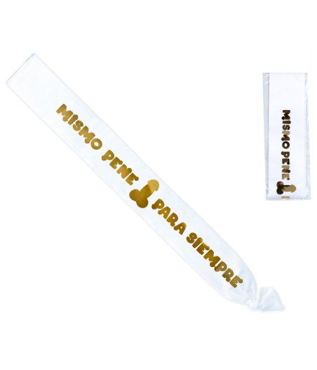 DIABLO PICANTE - METALLIC PENIS WHITE BAND