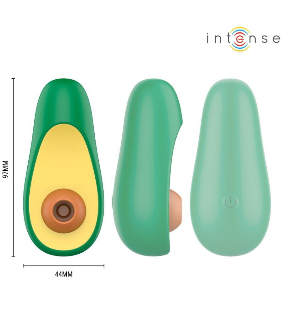 INTENSE - WAKI ABACATE ESTIMULADOR DE SUCÇÃO CLITORIAL