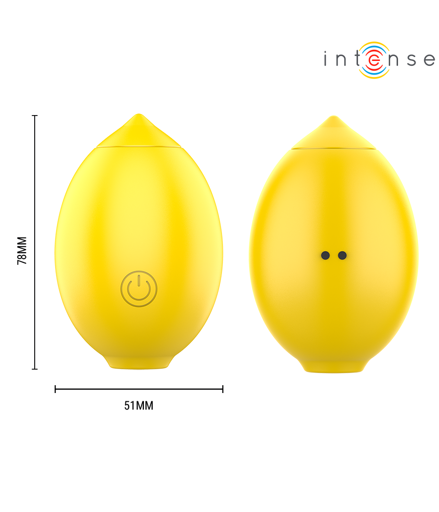 INTENSE - MONI ESTIMULADOR SUCCIONADOR DE CLÍTORIS LIMÓN