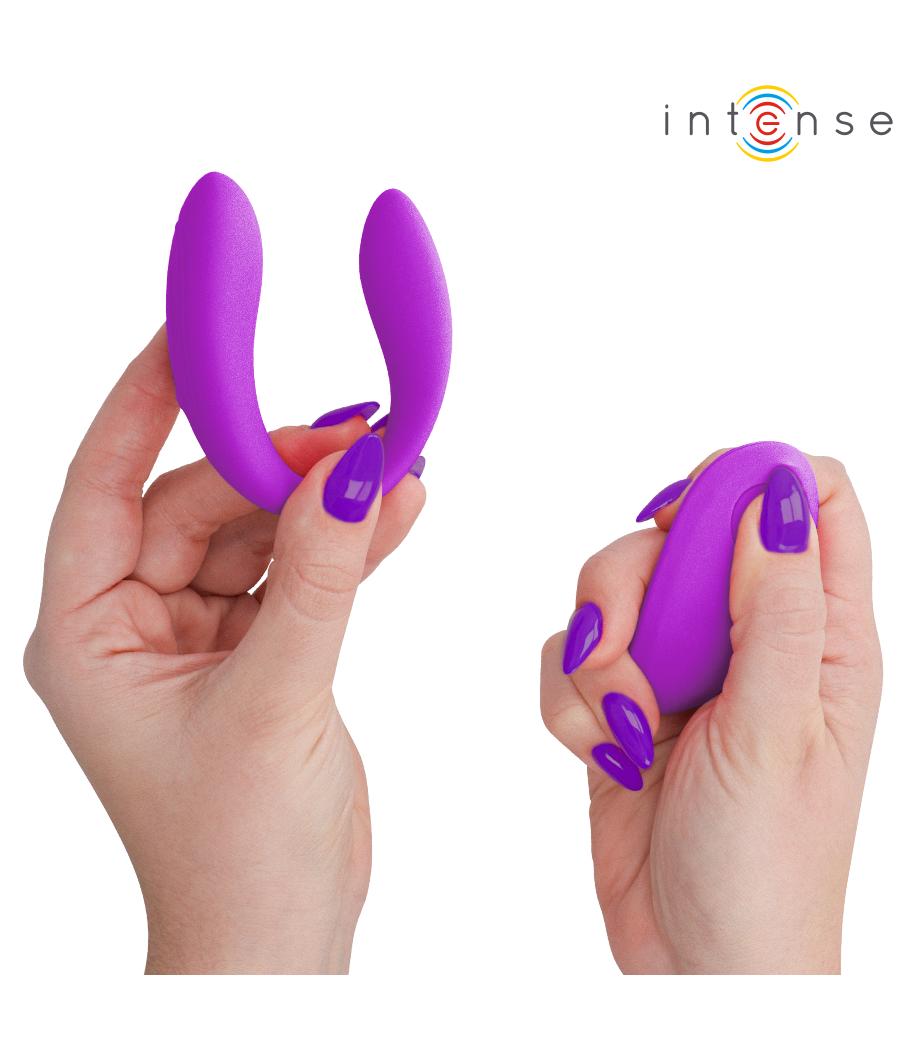 INTENSE - NORA STIMULATEUR À PINCE VIBRANTE VIOLET