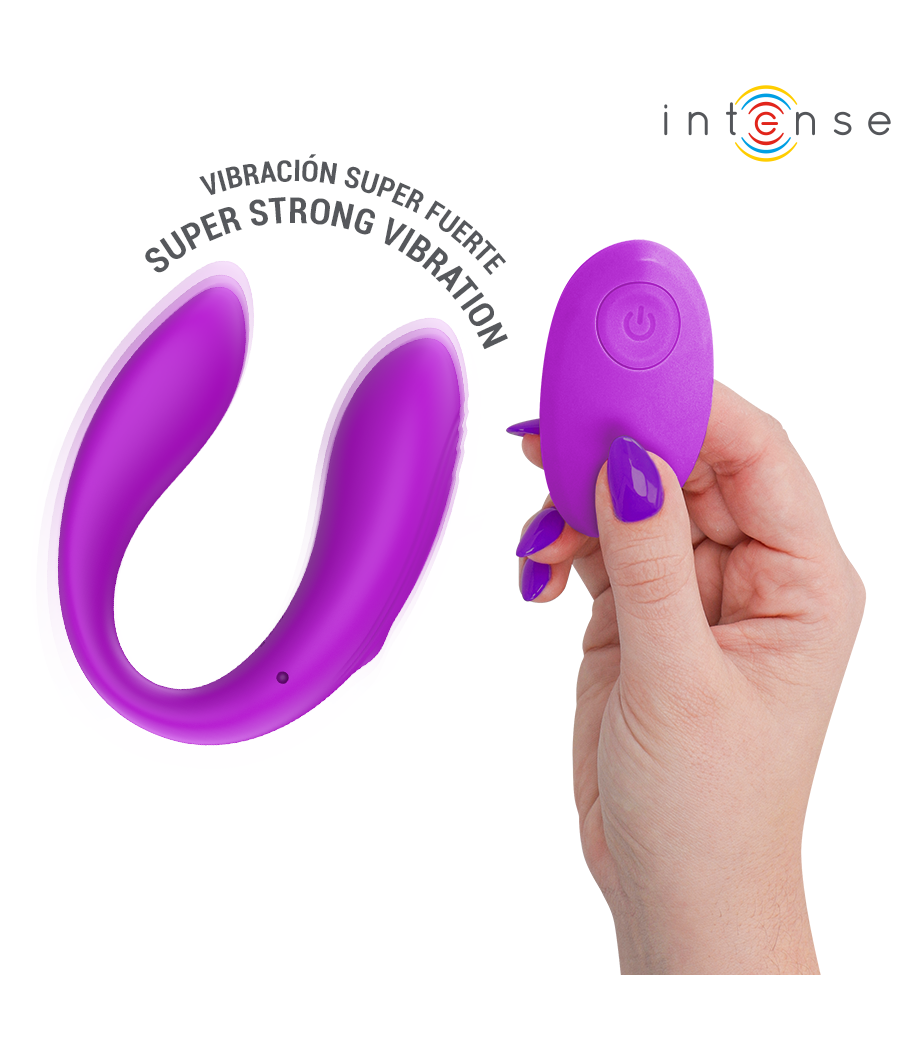 INTENSE - NORA STIMULATEUR À PINCE VIBRANTE VIOLET