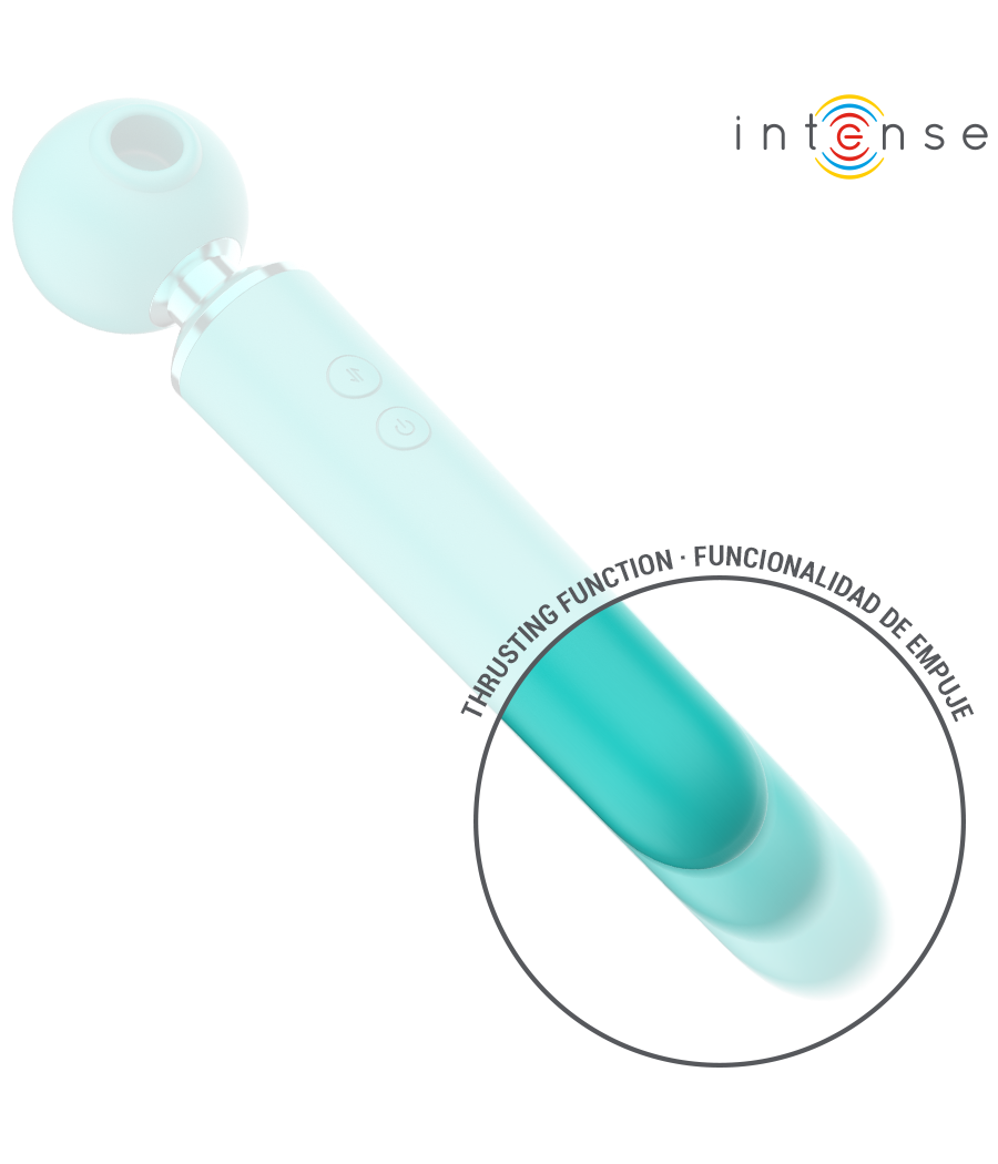 INTENSE - HAMBY ESTIMULADOR MULTIFUNCIÓN CON SUCCIÓN Y VIBRACIÓN