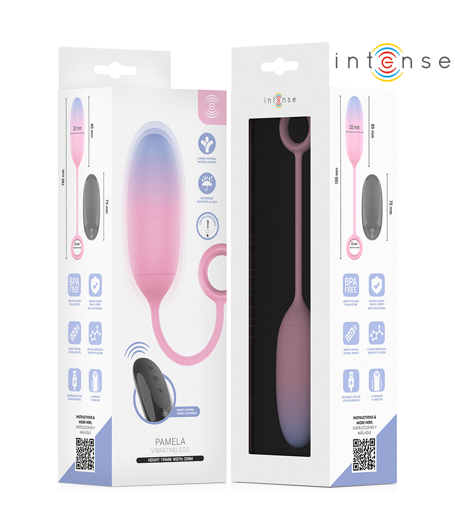 INTENSE - PAMELA VIBRADOR DE PUNTO G GRADIENTE