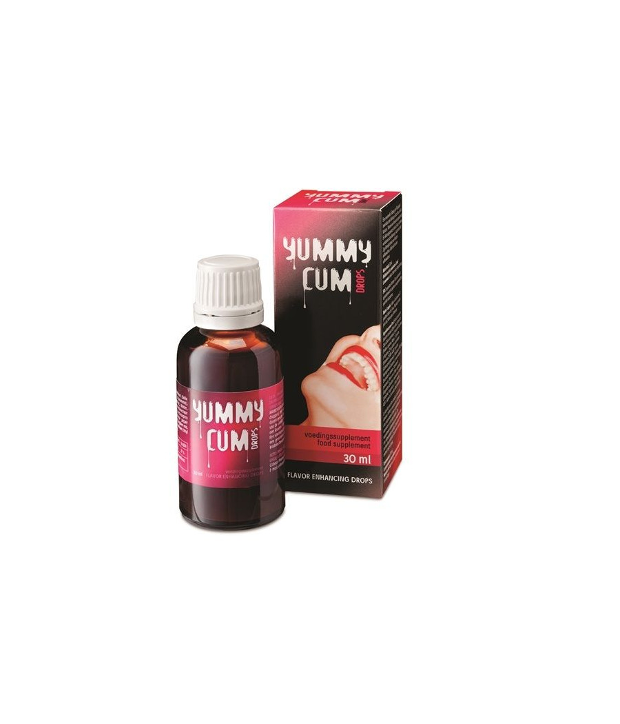 Yummy Cum Drops – Complemento Alimenticio en Gotas para Mejorar el Sabor y la Intensidad del Semen