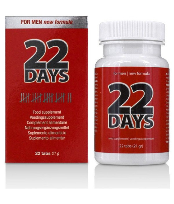 22 Days PE – Complemento alimenticio para el bienestar masculino