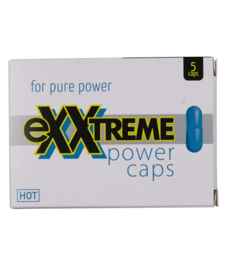 HOT - EXXTREME POWER CÁPSULAS HOMBRE 5 UNIDADES