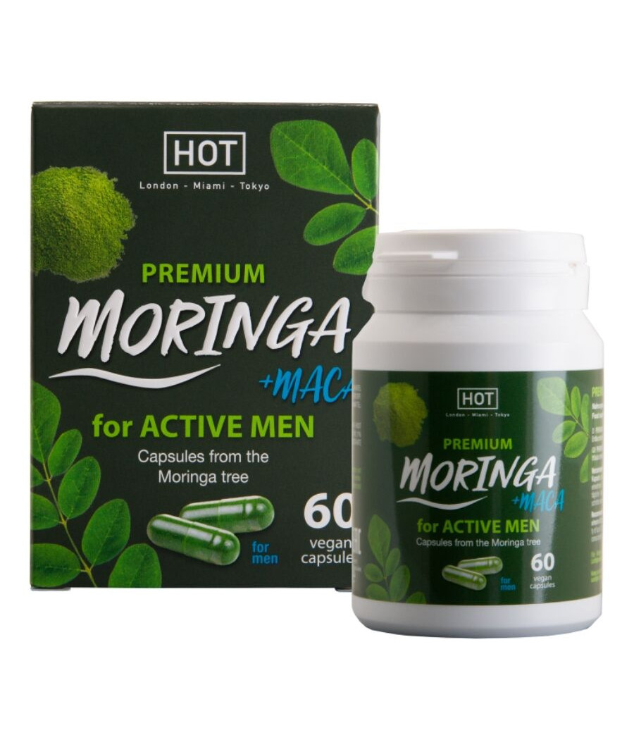 HOT - MORINGA MEN CAPS UOMO 60 UNITÀ