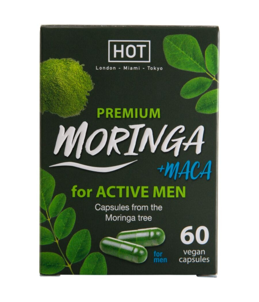 HOT - MORINGA MEN CÁPSULAS HOMBRE 60 UNIDADES