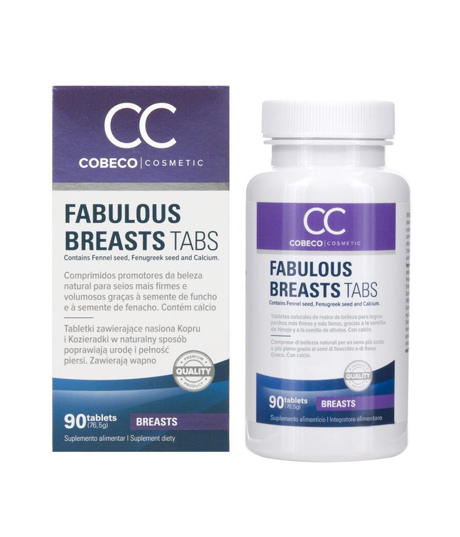 COBECO - CC FABULOUS BREASTS AUMENTADOR DE SENOS 90 CÁPSULAS - ES