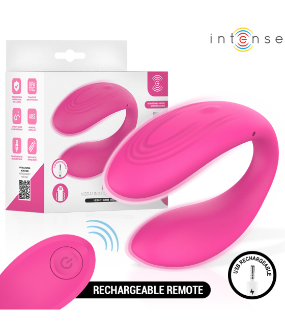 INTENSE - NORA VIBRATIONSKLEMMENSTIMULATOR PINK