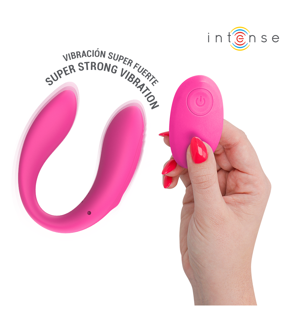 INTENSE - NORA VIBRATING CLAMP STIMULATOR PINK