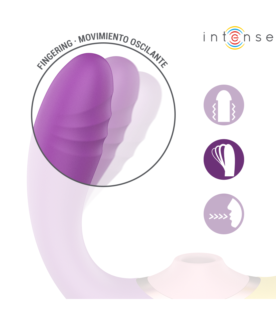 INTENSE - WILLOW 3-IN-1 SUCTION AND VIBRATION STIMULATOR