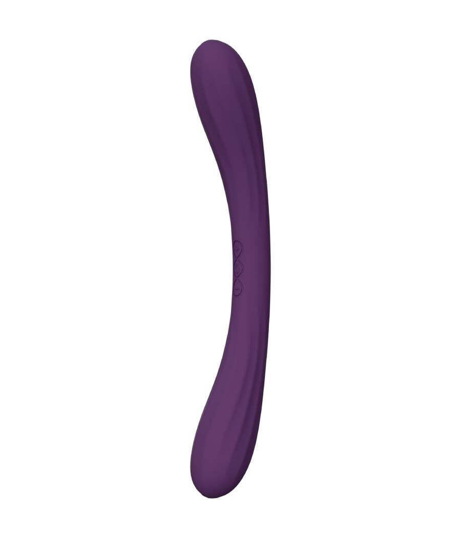 LELO - BOOMERANG VIBRATEUR À DOUBLE EXTRÉMITÉ VIOLET