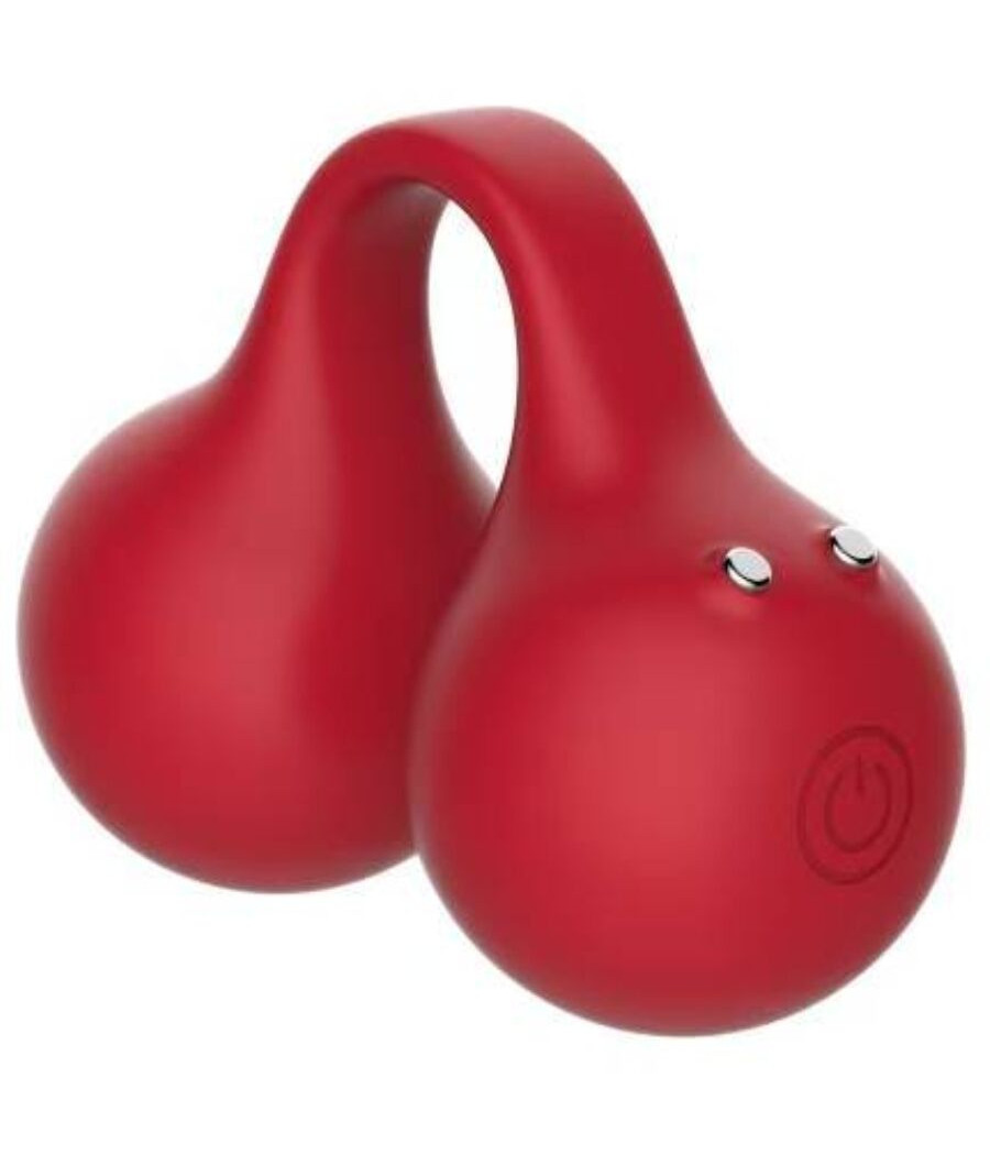 SNAIL VIBE - TWINN VIBRADOR DE DEDO CHERRY