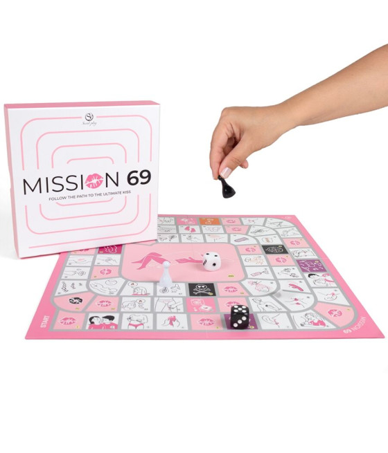 SECRET PLAY - BRETTSPIEL FÜR PAARE "MISSION 69"