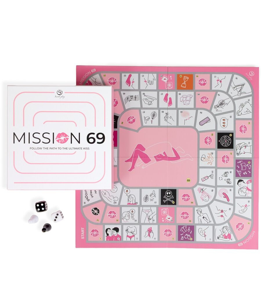 SECRET PLAY - BOARD GAME FOR COUPLES "MISSION 69"