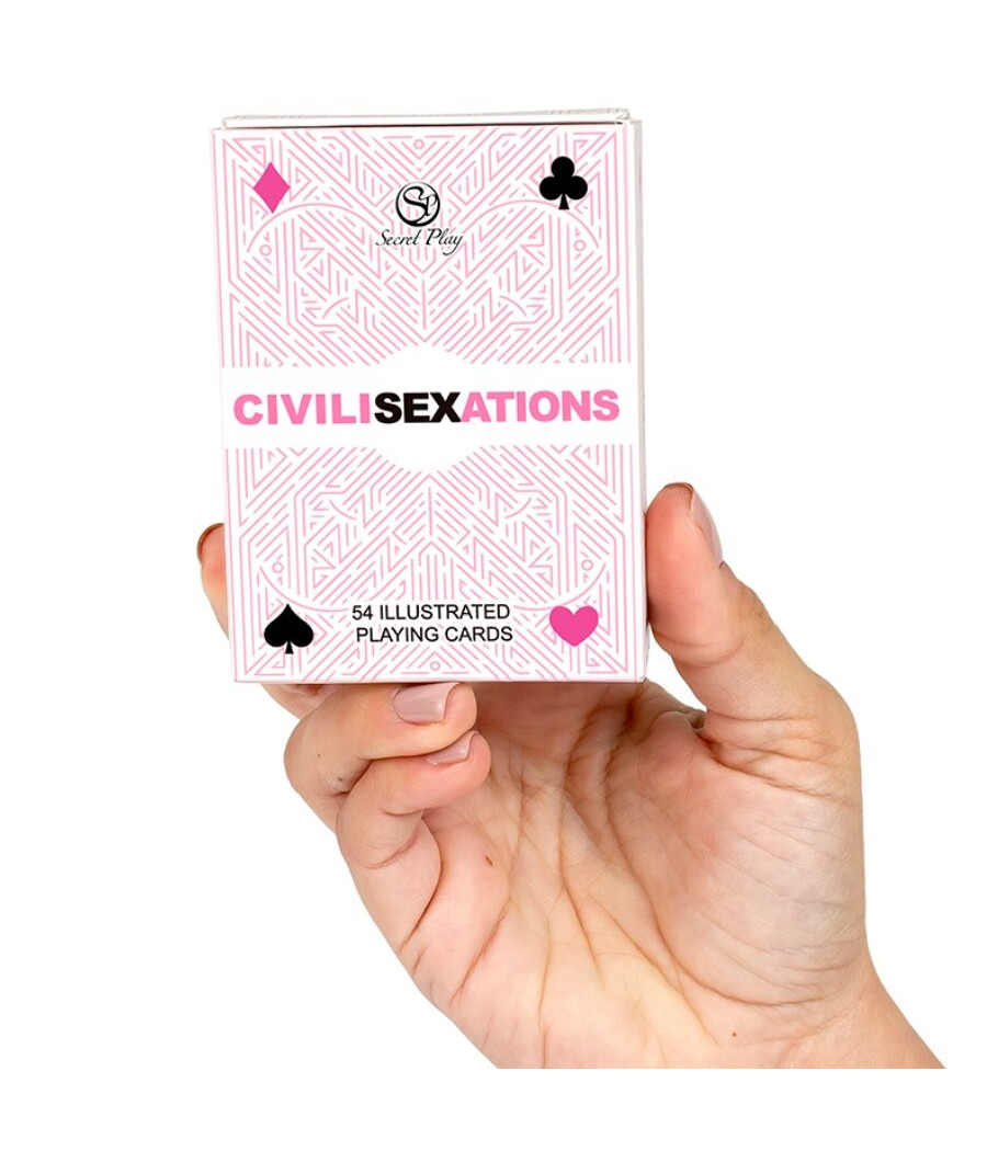 SECRET PLAY - GIOCO DI CARTE PER COPPIE "CIVILISEXATIONS"