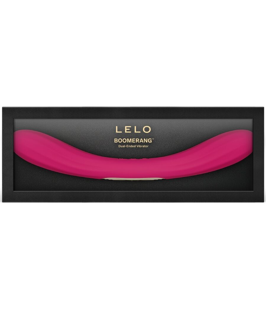LELO - BOOMERANG DOUBLE ENDED VIBRATOR CERISE