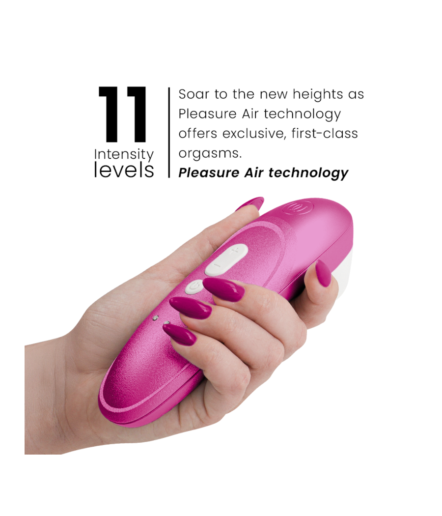 WOMANIZER - STIMOLATORE CLITORIDEO PRO VIBRANTE ROSA