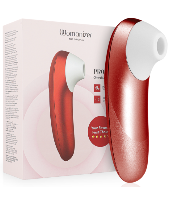 WOMANIZER - PRO VIBRANT KLITORALSTIMULATOR BURGUNDER