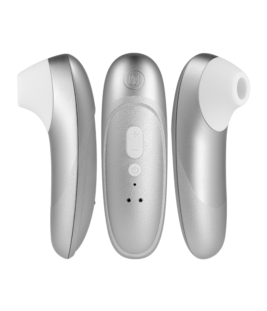 WOMANIZER - STIMULATEUR CLITORIAL VIBRANT PRO GRIS ARGENTÉ