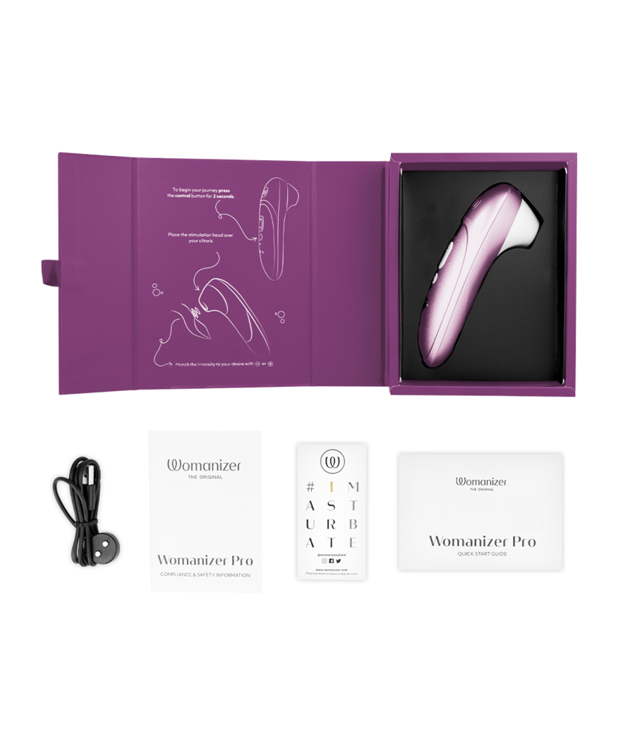 WOMANIZER - PRO VIBRANT CLITORAL STIMULATOR LILAC