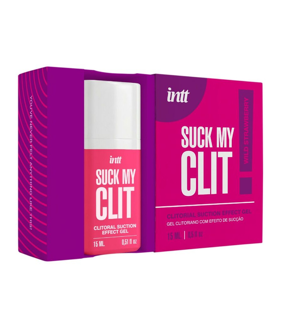 INTT - SUCK MY CLIT SAUGEFFEKT-GEL WILDE ERDBEERE 15 ML