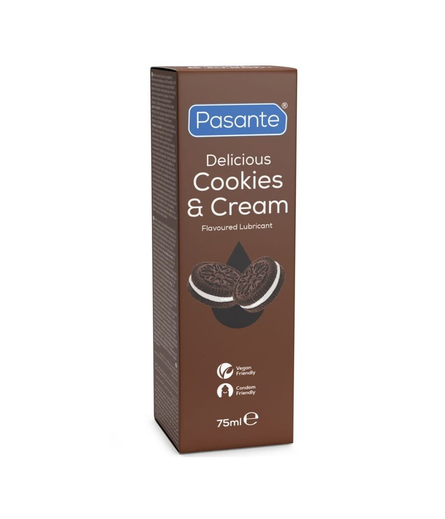 PASANTE - LUBRIFICANTE À BASE DE ÁGUA COM AROMA DE BISCOITOS E CREME 75 ML