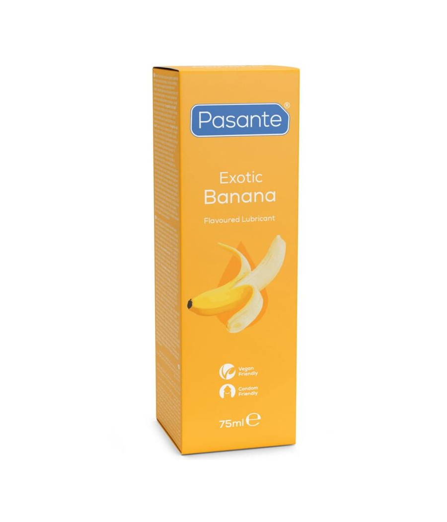 PASANTE - LUBRICANT WATER BASED BANANA FLAVOURED 75 ML