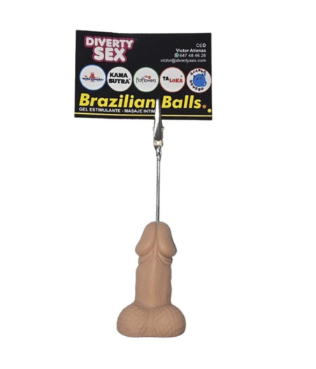 DIABLO PICANTE - PENIS NOTES CLIP HELLER TON