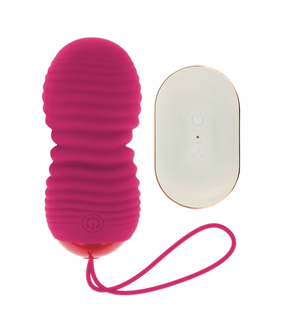 OHMAMA - OVO DE CONTROLE REMOTO 7 MODOS PARA CIMA E PARA BAIXO ROSA