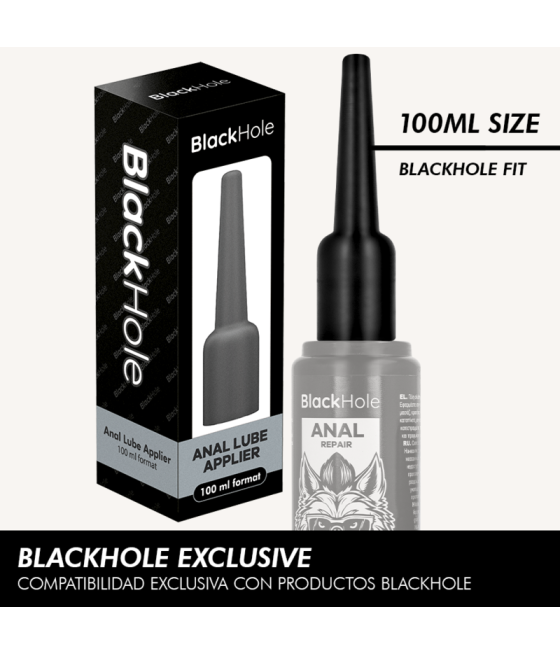 BLACK HOLE - APLICADOR DE LUBRICANTE ANAL TALLA L 100 ML