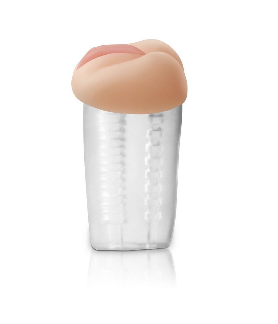 EXTREME TOYZ - MASTURBADOR DE VAGINA NATURAL - TRANSPARENTE