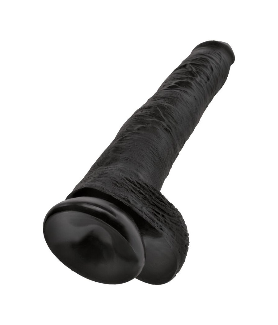 KING COCK - REALISTIC PENIS WITH BALLS 30.5 CM BLACK