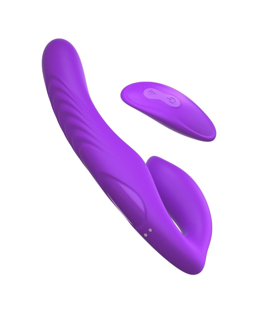 FANTASY FOR HER - DOPPELPENETRATIONSVIBRATOR MIT FERNBEDIENUNG, 9 VIOLETTE STUFEN