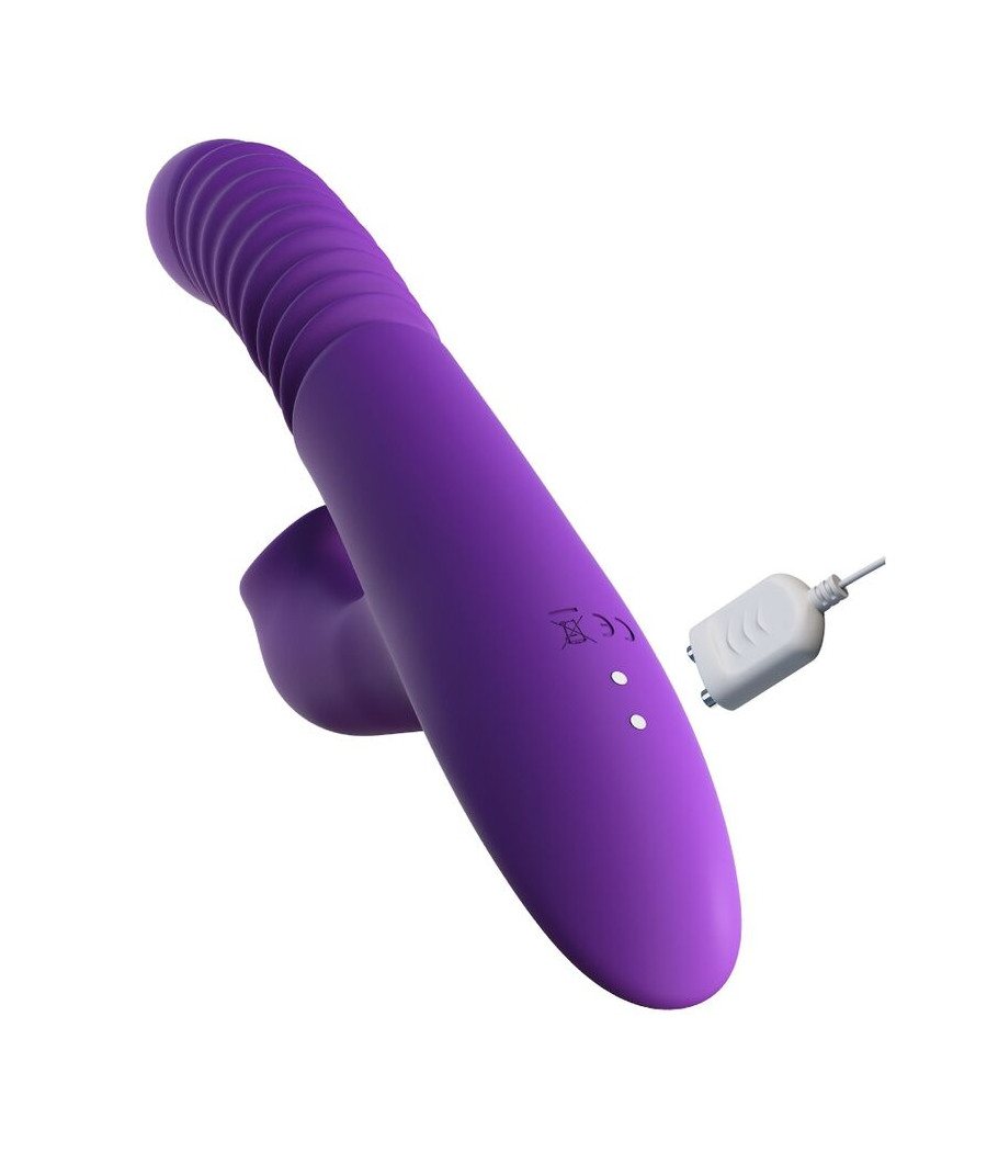 FANTASY FOR HER - KLITORIS-STIMULATOR MIT WÄRME-OSZILLATIONS- UND VIOLETT-VIBRATIONSFUNKTION