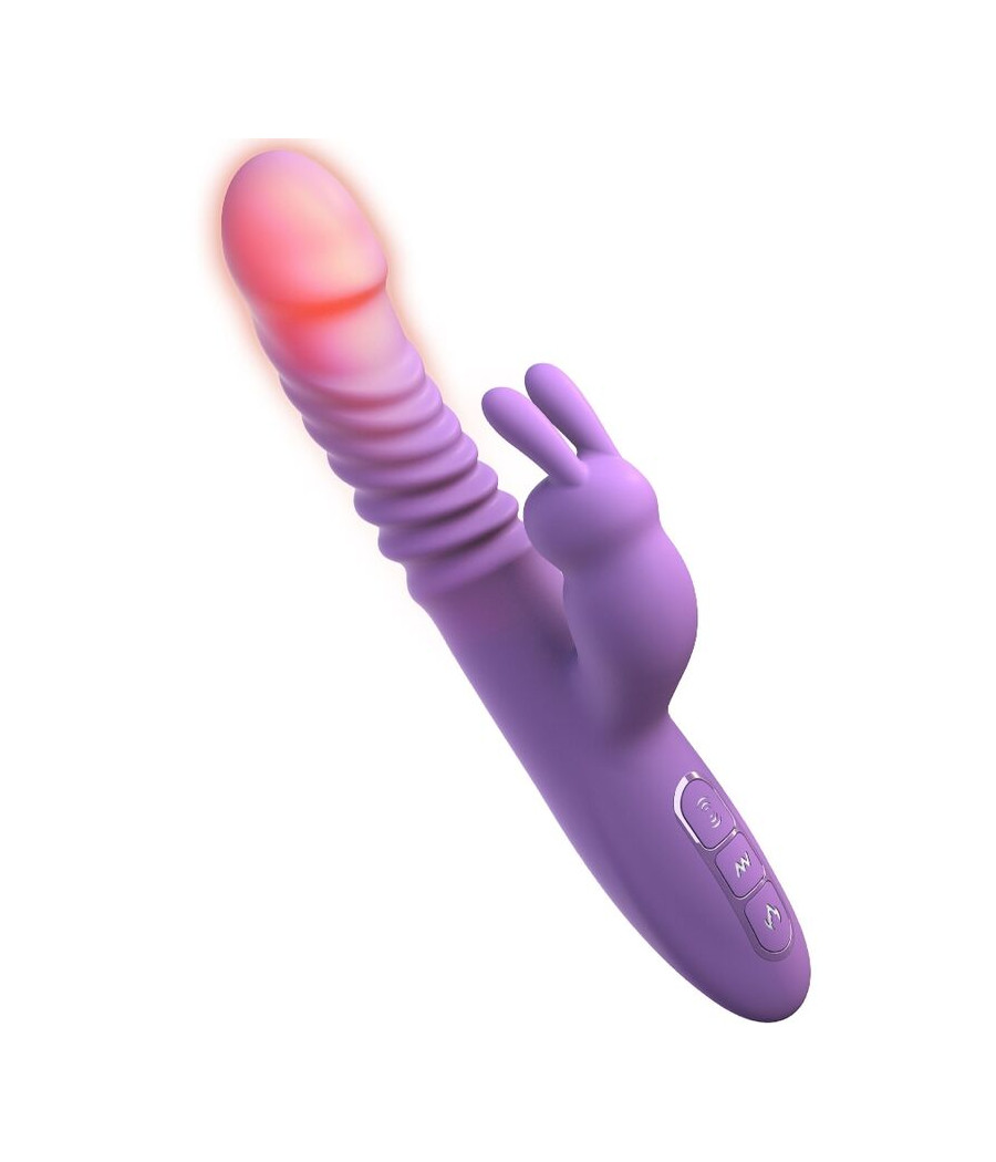 FANTASY FOR HER - STIMULATEUR DE CLITORIS DE LAPIN AVEC FONCTION CHALEUR OSCILLATION ET VIBRATION VIOLET