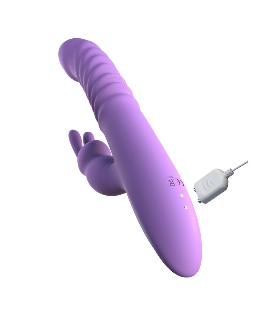 FANTASY FOR HER - ESTIMULADOR DE CLITÓRIS DE COELHO COM OSCILAÇÃO DE FUNÇÃO DE CALOR E VIBRAÇÃO VIOLETA