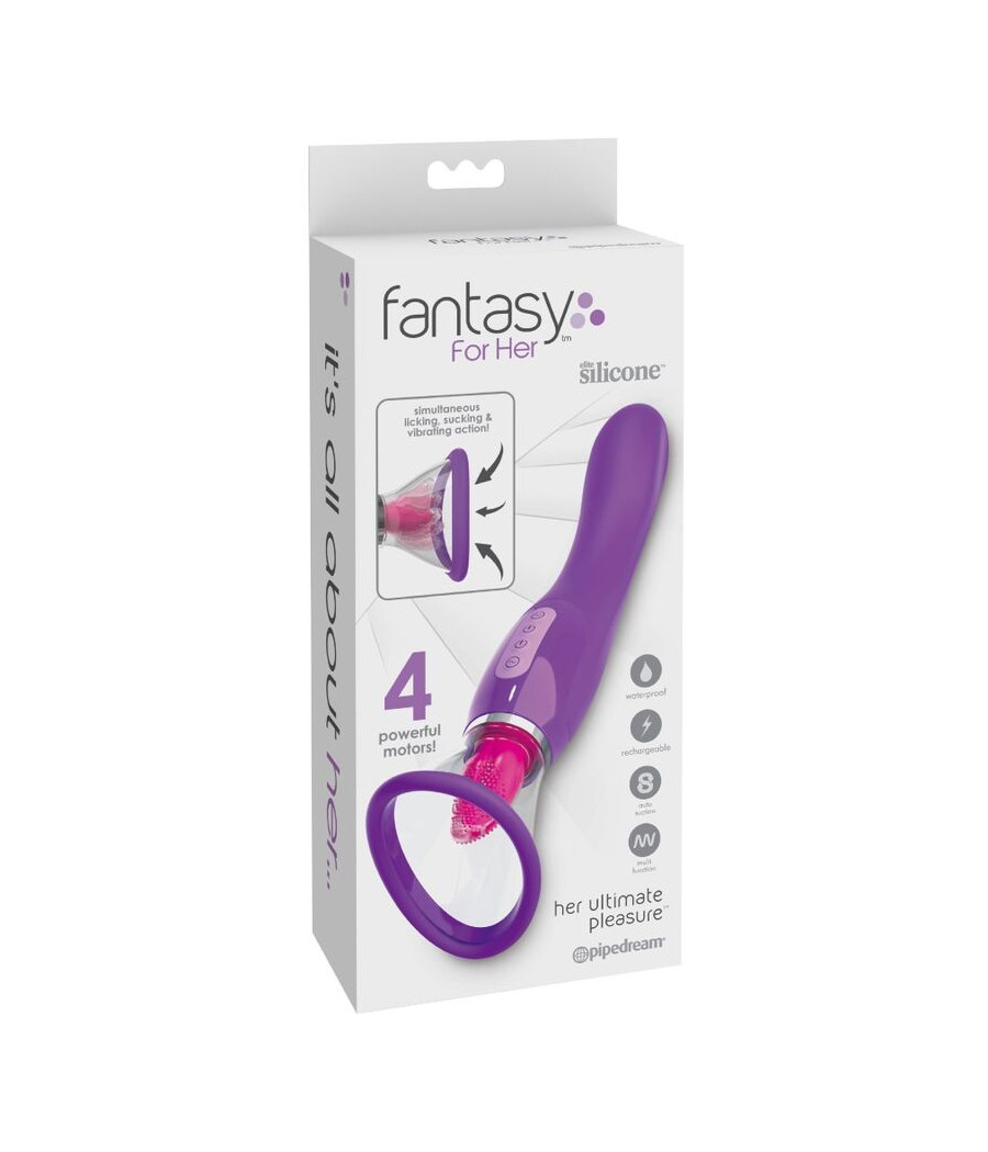 FANTASY FOR HER - SUCKER DE CLITÓRIS LÍNGUA ESTIMULANTE VIOLETA