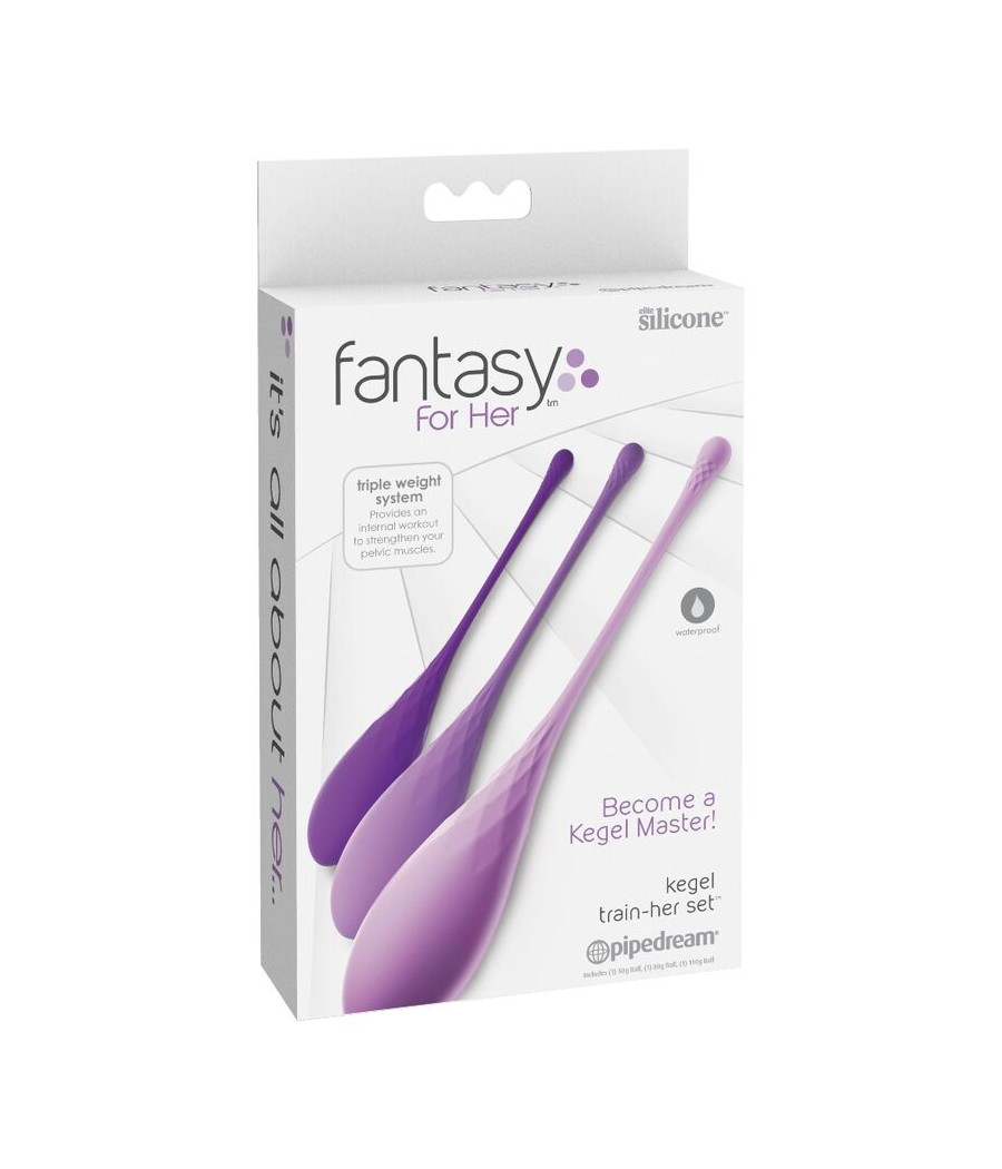 FANTASY FOR HER - CONJUNTO DE TREINAMENTO DE KEGEL