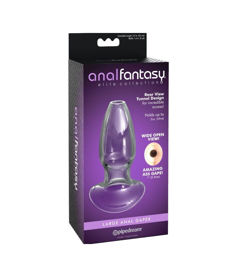 ANAL FANTASY ELITE COLLECTION - ANAL GAPER CRYSTAL DILATOR SIZE M