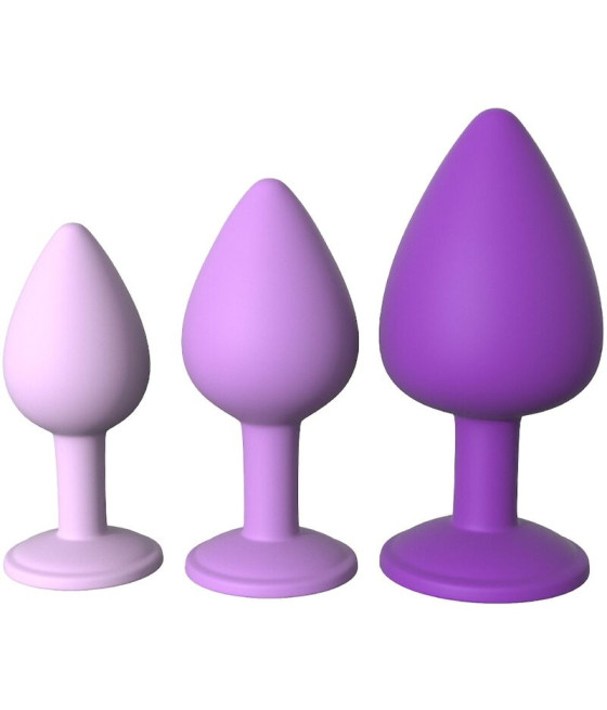 FANTASY FOR HER  - CONJUNTO DE PLUG ANAL VIOLETA